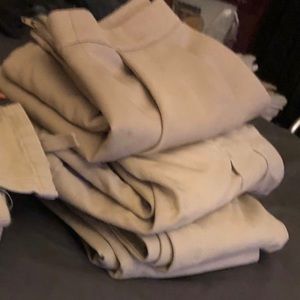 JUSTICE LiL GIRLS BUNDLE (KHAKI PANTS) SIZE: 12-R